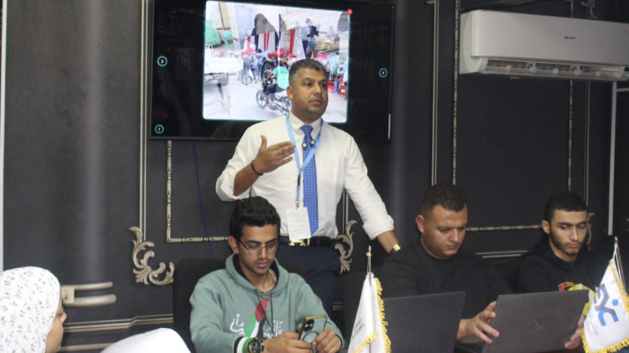 غرفة متابعة انتخابات مجلس النواب بمجلس الشباب المصري