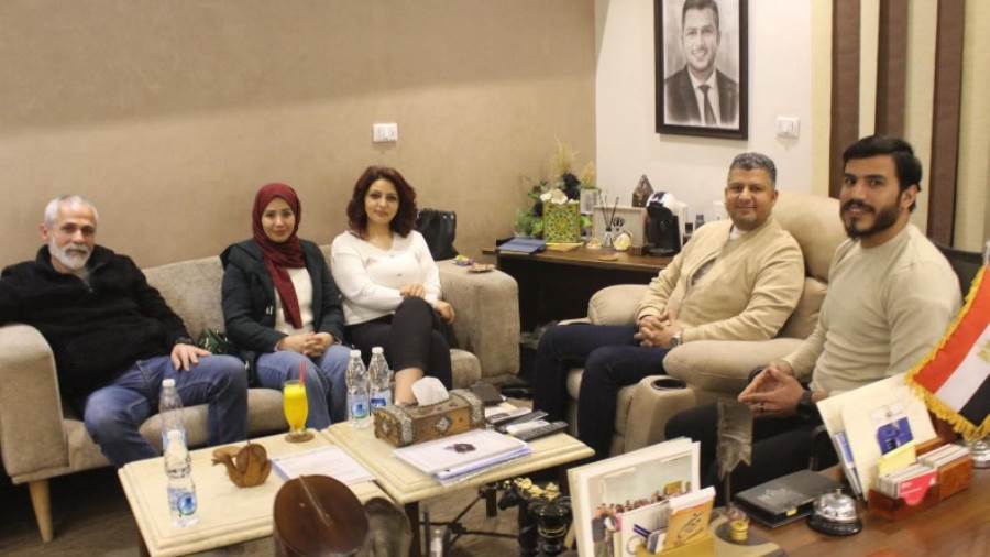 مجلس الشباب المصري يستقبل وفد الجبهة الديمقراطية لتحرير فلسطين