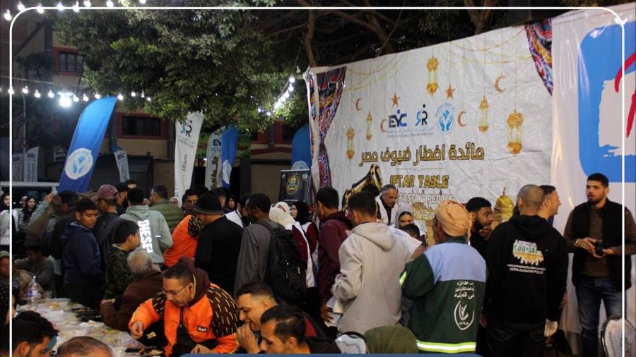 مائدة إفطار ضيوف مصر