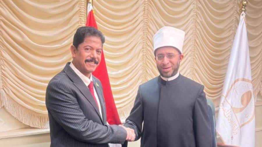 النائب علاء الحديوي والدكتور أسامة الأزهري