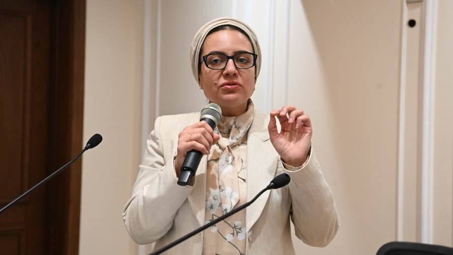 النائبة ريهام عبد النبي