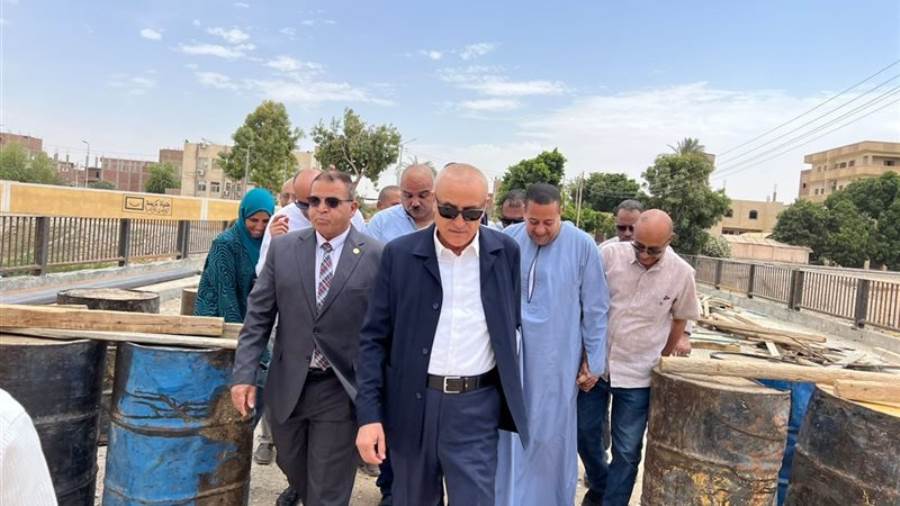 الجولة التفقدية لمحافظ الأقصر