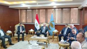 محافظ الغربية يستقبل وفد زراعة البرلمان .. والحصرى: مصانع الغزل والنسيج تشهد طفرة كبيرة