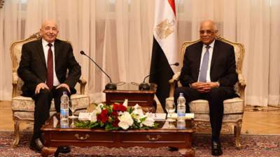 عبدالعال ينعي رئيس المجلس الأعلى لقبائل برقة بدولة ليبيا الشقيقة