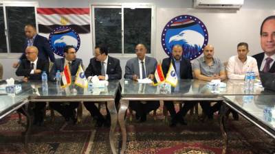 برئاسة علاء عابد..جولة لأعضاء غرفة عمليات مستقبل وطن بالجيزة لمتابعة انتخابات الشيوخ