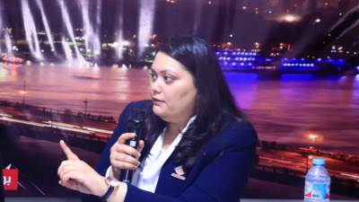 مارسيل سمير خلال ندوة تحيا مصر والبرلمان: لا أتعرض لأى اقصاء داخل التنسيقية.. وأعبر عن رأي الحزب