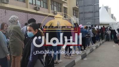 إقبال كبيرر من الناخبين فى الجامعة العمالية خلال الجولة الثانية من مرحلة الإعادة