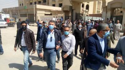 وفد حقوق واسكان النواب يتفقد مستشفي دار السلام المغلق تحت الاحلال والتجديد