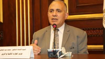 وزير الري: 90% نسبة العجز المائي.. ومصر الأولى أفريقيا في الاستخدام 