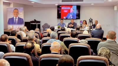 محمد عبد الغني يلتقي مهندسي السويس ويعرض رؤيته لتطوير النقابة