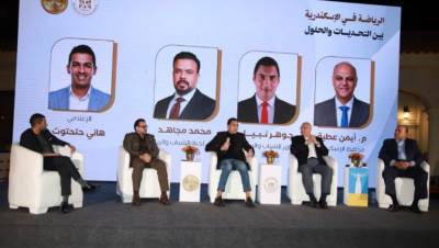 بحضور جوهر نبيل .. رئيس "رياضة البرلمان" يناقش تحديات الاندية الشعبية .. صور 