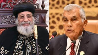 المستشار عصام فريد يهنئ البابا تواضروس بمناسبة عيد القيامة المجيد